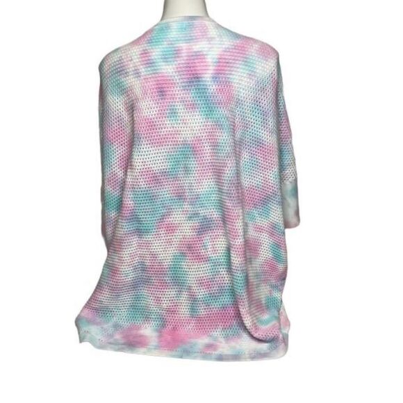Venus NWT pastel tie dyed cocoon cardigan size M - Picture 2 of 9